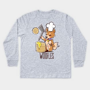 I'm making WOOFLES Kids Long Sleeve T-Shirt